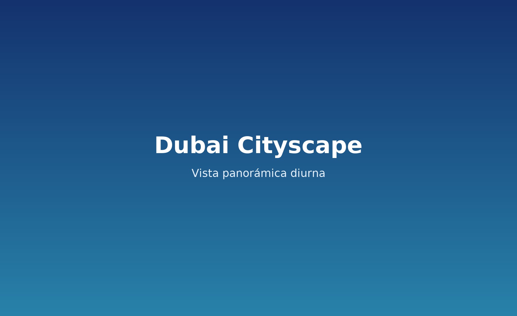 Cityscape Dubái